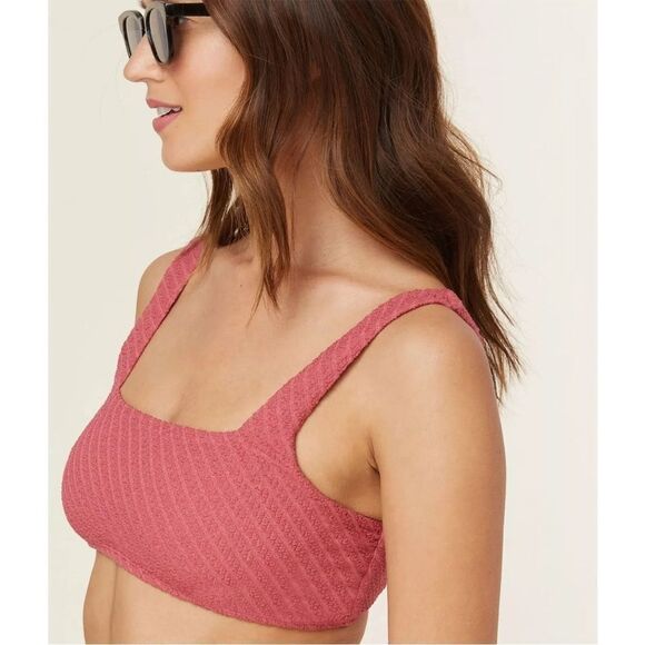 NWT Andie Swim The Barbados Bikini Top in Sedona Macrame Size S - Picture 10 of 11